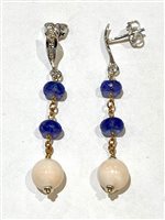 Orecchini Silvia Kelly Donna Pezzi Unici in Oro Corallo OR529/9A-63767 - OR529/9A-63767